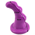 FAAK Realistic 21cm Adult Toy for Women, Purple