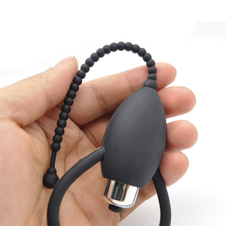 Silicone Prostate Massager with Vibrating Features