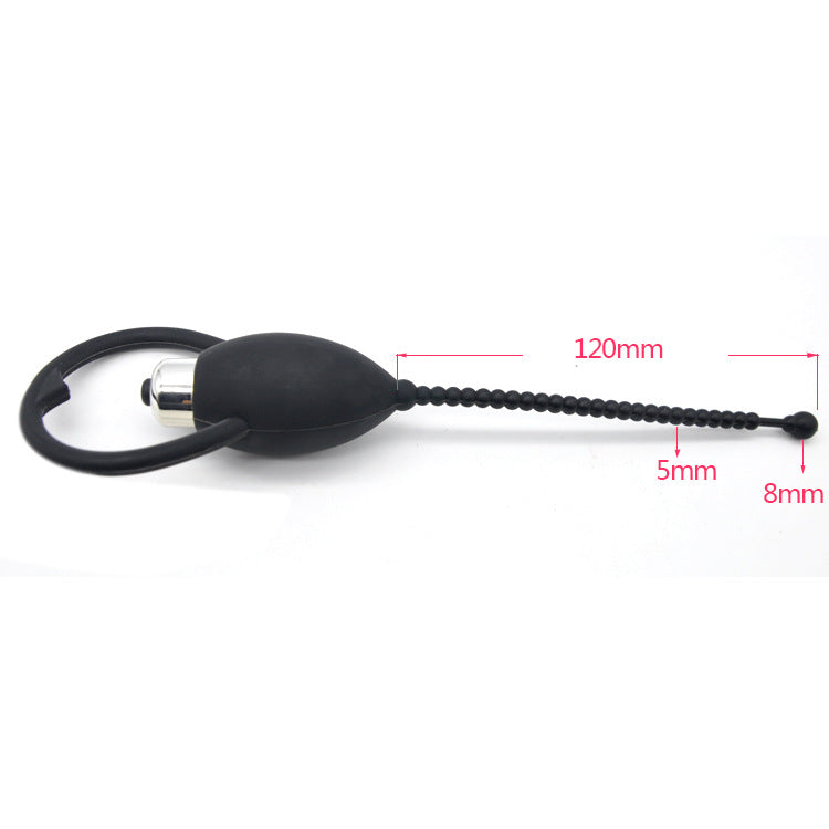 Silicone Prostate Massager with Vibrating Features