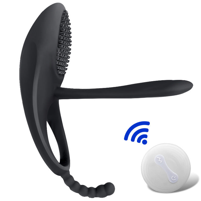 Vibrating Prostate Massager and Cock Ring for Couples