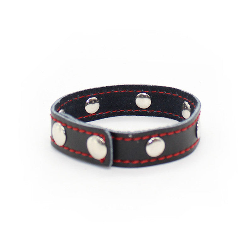 Genuine Leather JJ Ring - Adult Delay Device