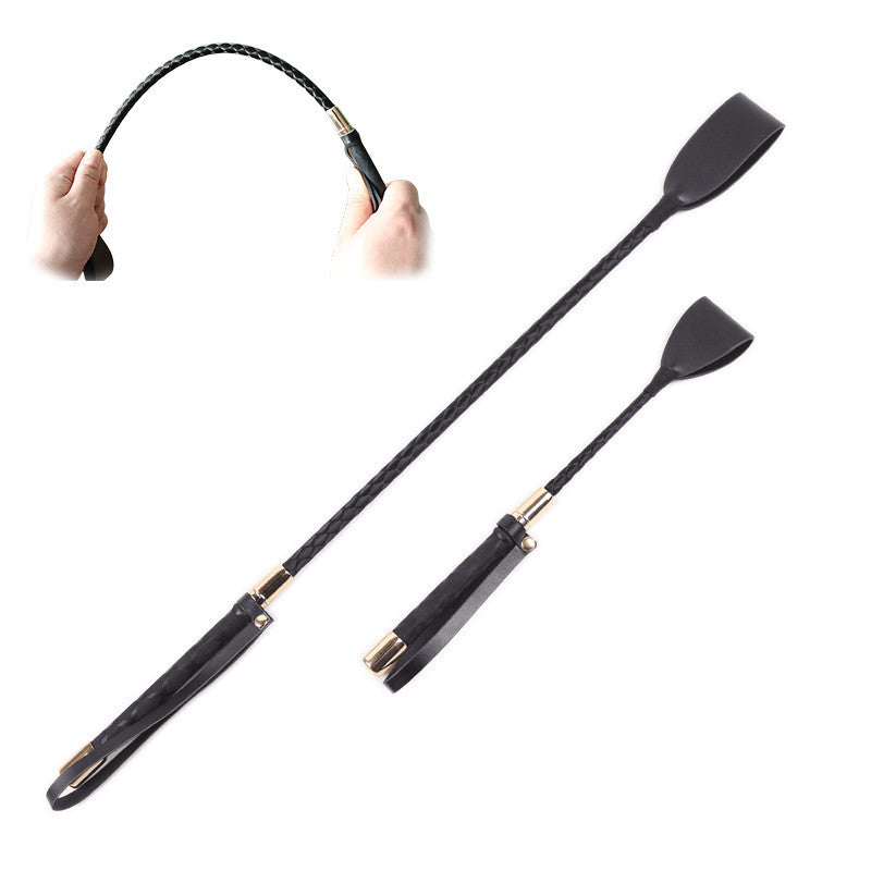 50 Shades Leather PU Whip for Role Play and Parties