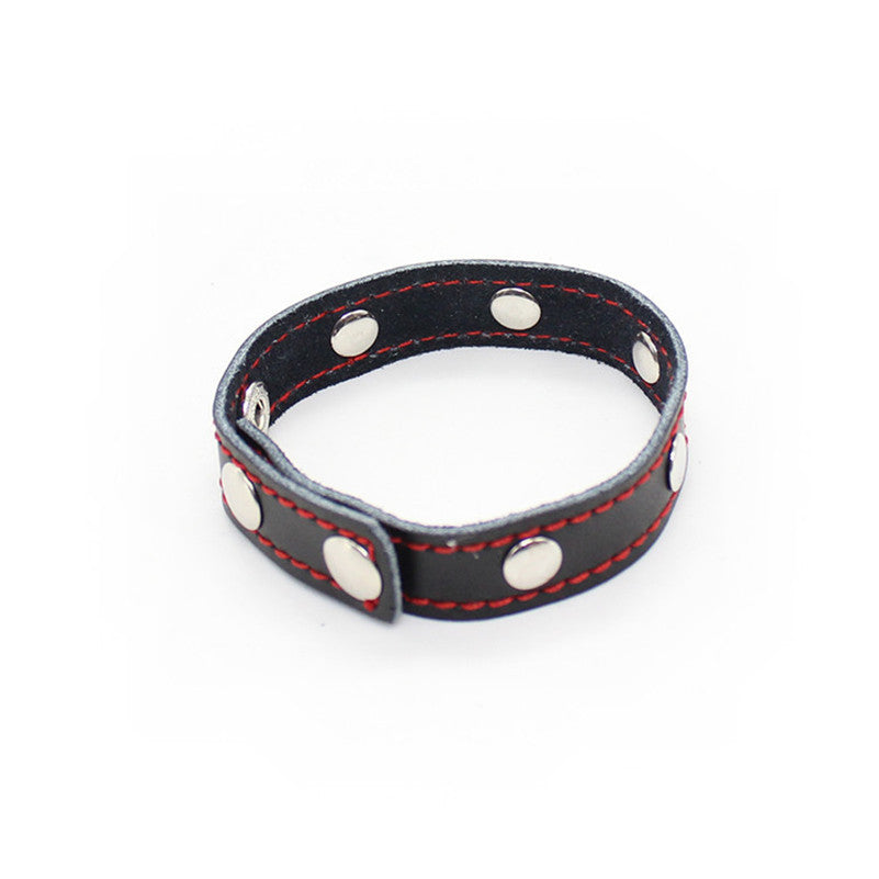 Genuine Leather JJ Ring - Adult Delay Device