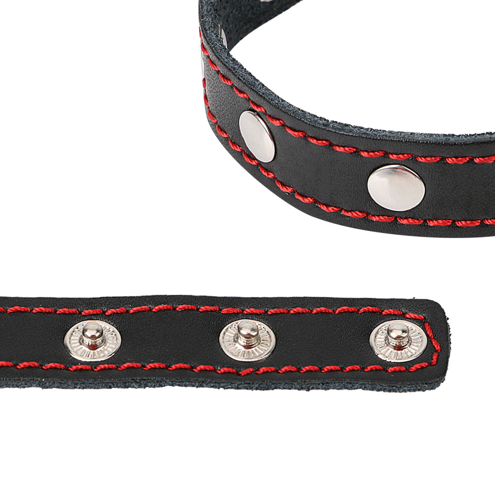 Genuine Leather JJ Ring - Adult Delay Device