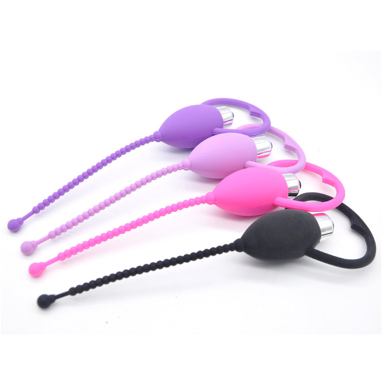 Silicone Prostate Massager with Vibrating Features